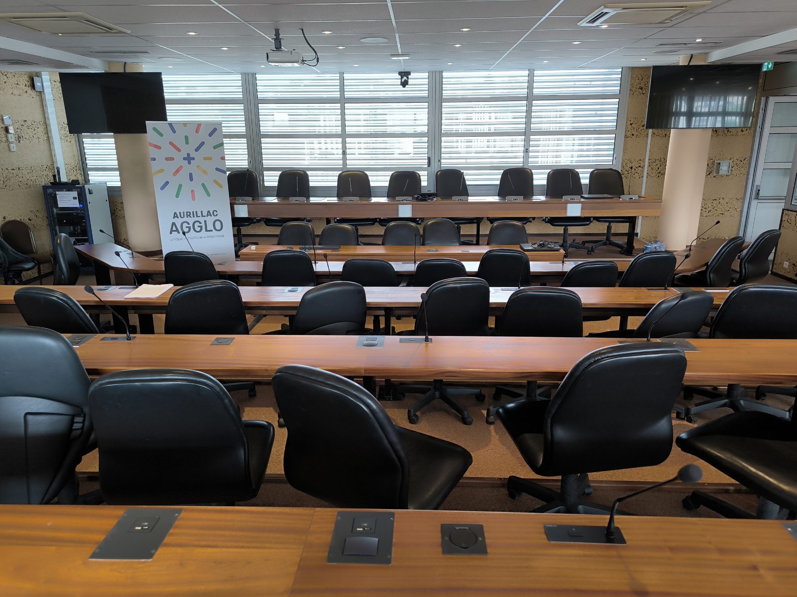 Salle du conseil de la Communauté d'Agglomération du Bassin d'Aurillac